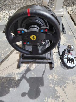 Thrustmaster T300 Ferrari Integral Racing Wheel Alcantara Edition with TH8A Shifter