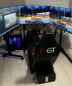 Formula 1 Fanatec Next Level Racing Sim Setup