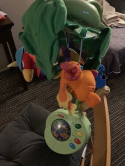 Fisher price musical crib