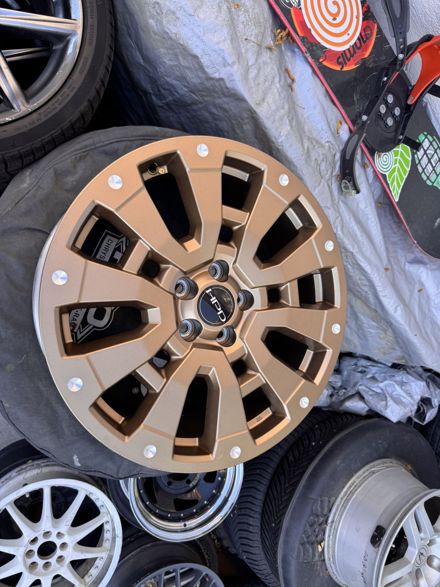 Single (1) Honda Ridgeline HPD Bronze 20” wheel