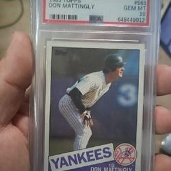 1985 Don Mattingly RC