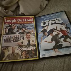 The laugh out loud 3-movie collection grown ups/Paul blart mall cop/zookeep and also grown ups 2 dvd