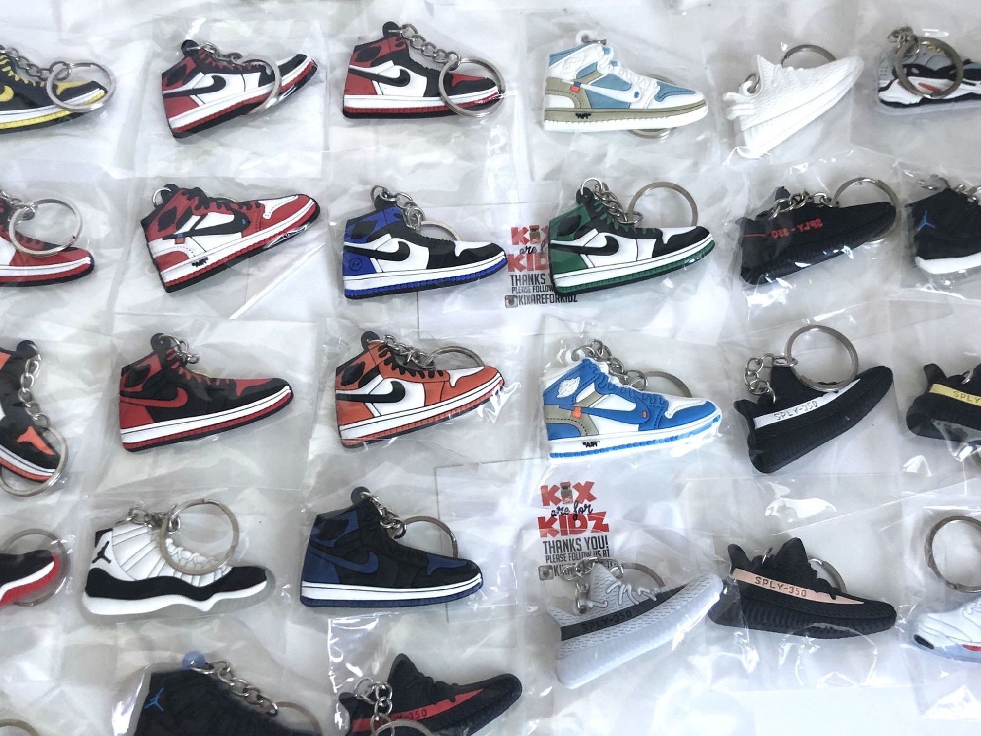 Jordan 2D sneaker Keychains