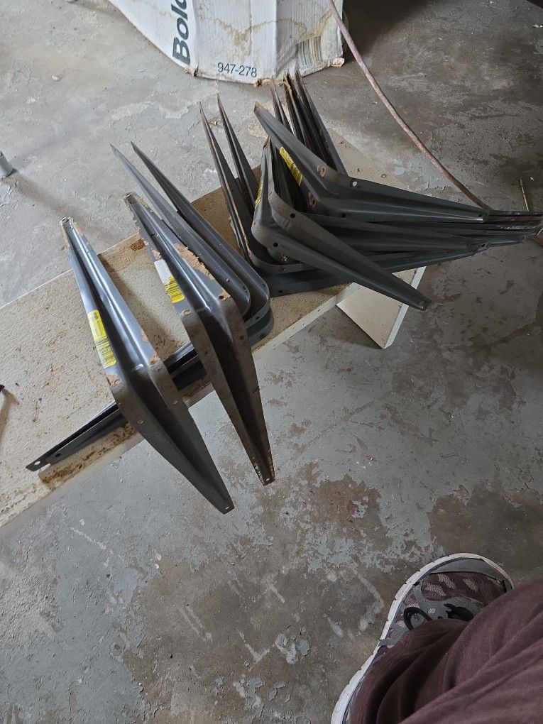 13 Shelving Brackets $18.00
