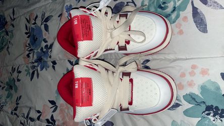 Amiri MA-1 White Red Sneakers