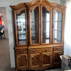 Dining Buffet And Hutch. Vintage