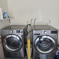 LG washer & gas dryer