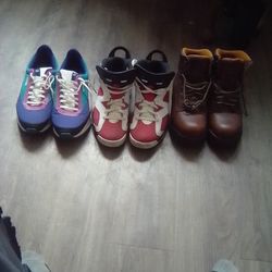 Pumas Jordan's & Timberland's 
