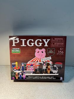 NEW Piggy Carnival Constructible Building Set with 3 Figures & 356 Pieces