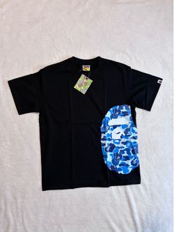 BAPE x Blue Camo Tee
