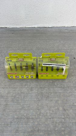 Ryobi Straight Router Bit Set