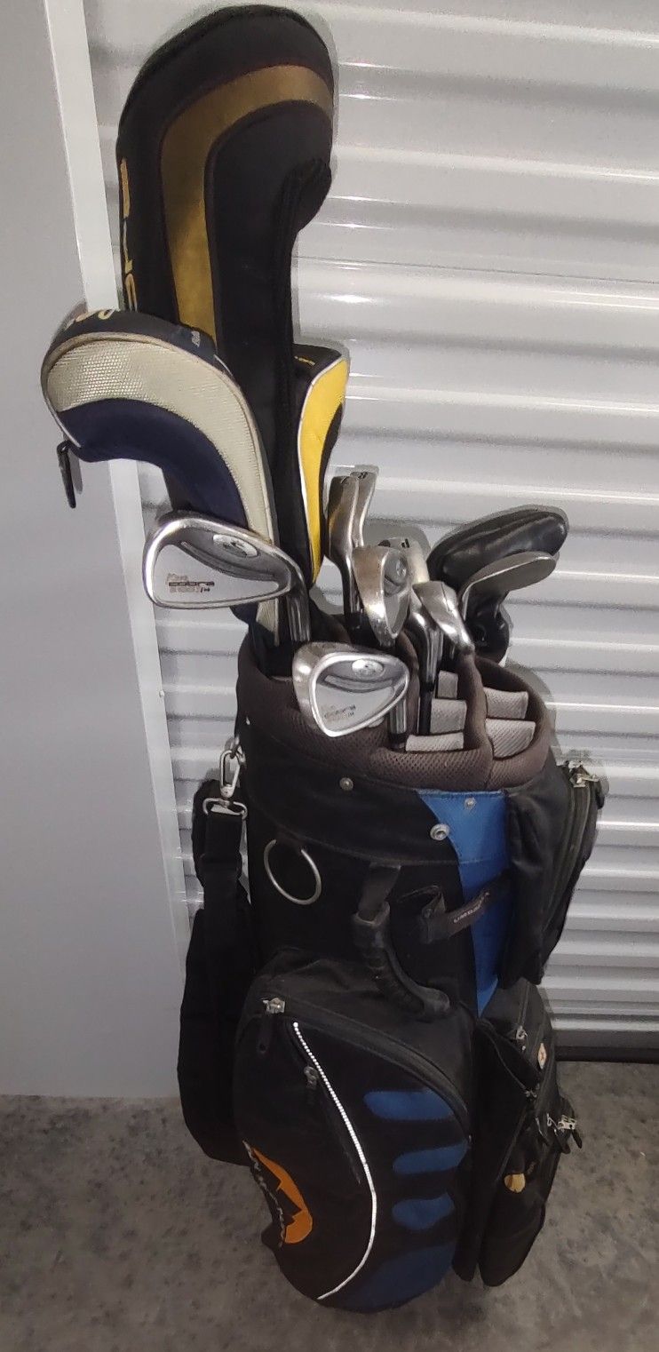 Complete (11 Clubs) Men's King Cobra Golf Set