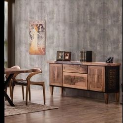 Live Edge Walnut Console