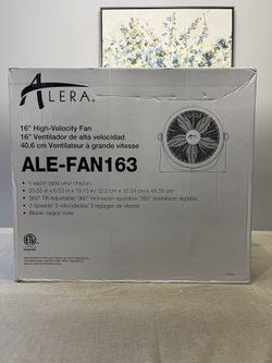 Alera 16" Super-Circulation 3-Speed Tilt Fan