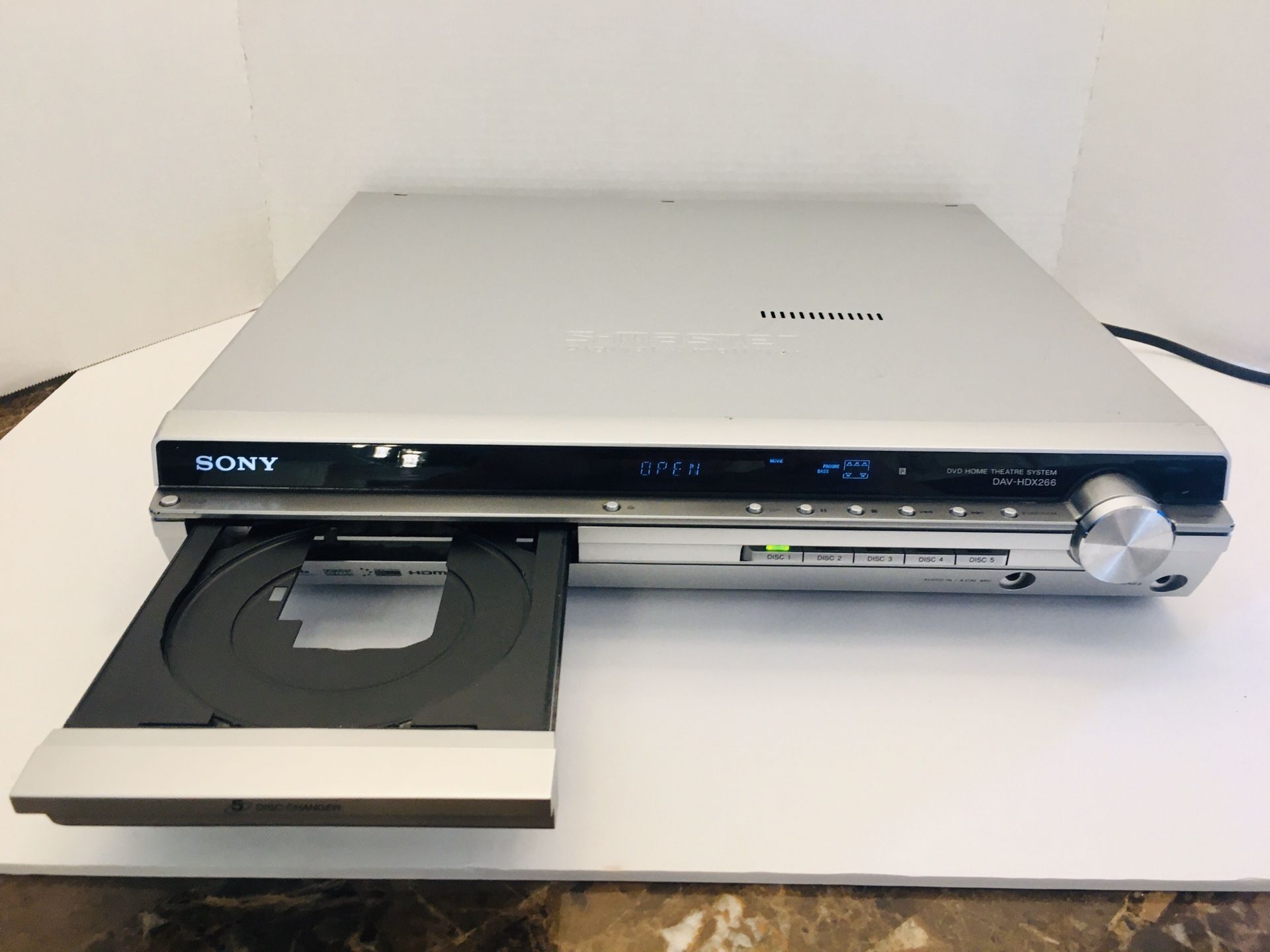 Sony SMaster Digital Amplifier DVD + CD 5 Disc Changer Player for Sale