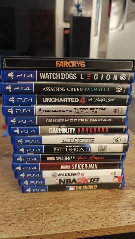PS4 Game Collection