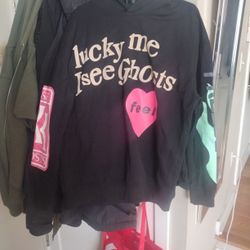 Sunday Super Deal Kanye West Hoodie And Chrome Hearts Los Angeles Black Long Sleeve Shirt 