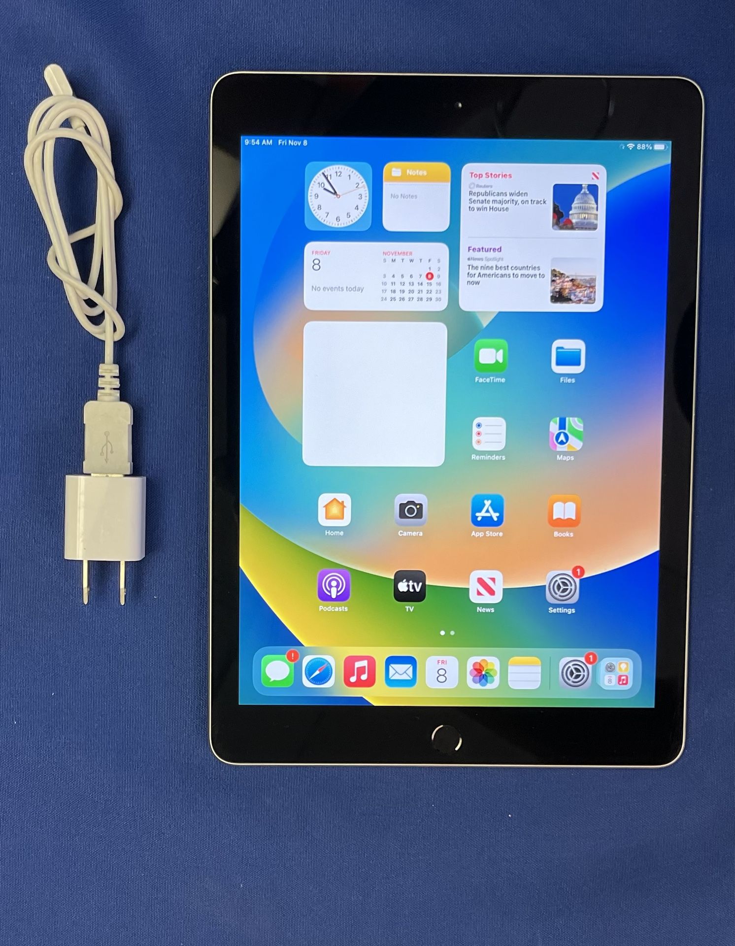 iPad 5th Gen - 32 Gb - OS 16.7