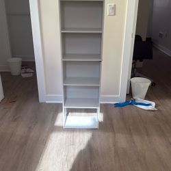 Slim Book Shelf Or Storage Shelf
