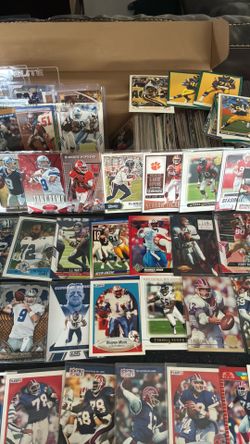 Box of Football Cards