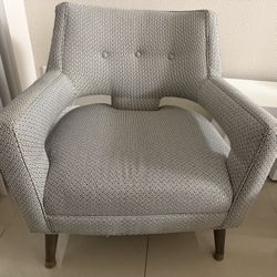 Set of 2 Upholstered Accent Chairs – Modern & Comfortable