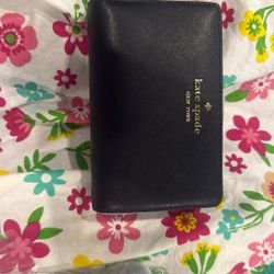 kate spade new york Leather Medium Compact Bifold Wallet