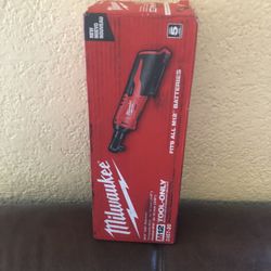 Milwaukee M12 12V Lithium-Ion Cordless 3/8 in. Ratchet (Tool-Only)