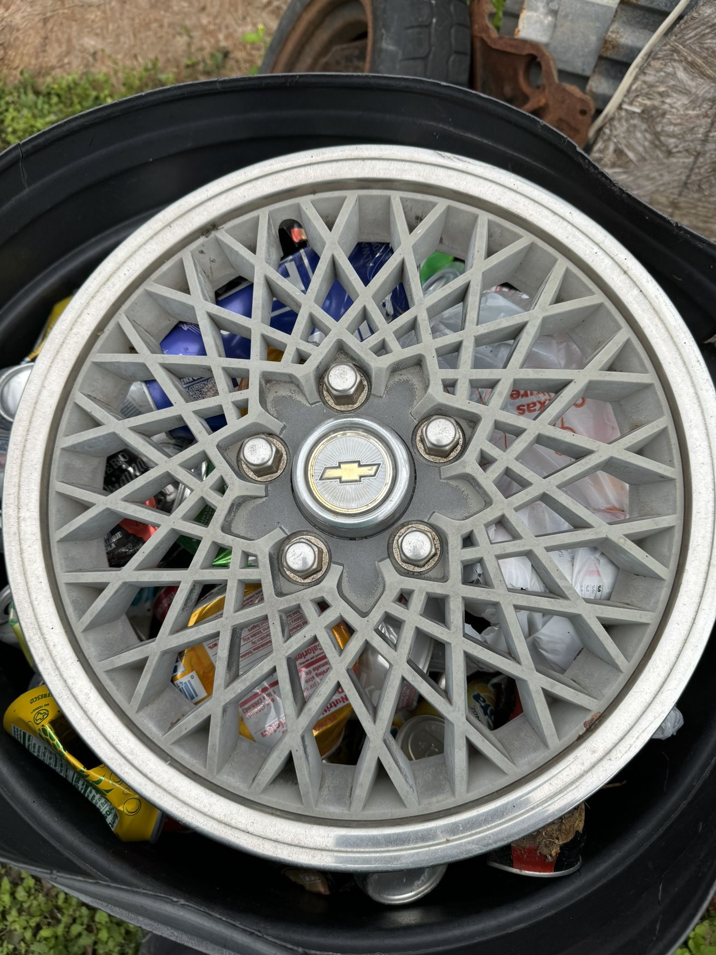 Classic Chevy Hubcaps FWD