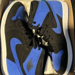 air jordan retro high og black royal Blue 