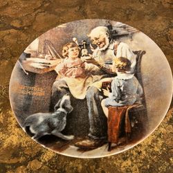 1977 Norman Rockwell Plate