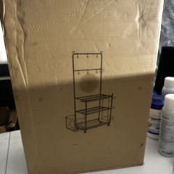Home Gym Equipment Storage Shelf Rack $40 NIB 