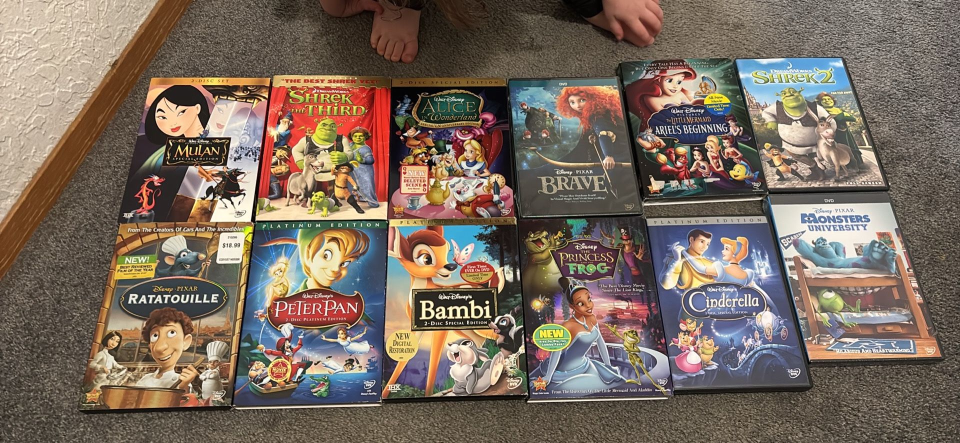 Special Edition Disney DVDs