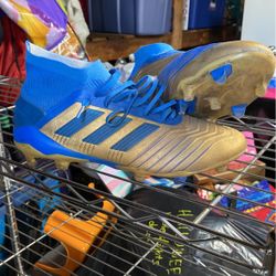 Adidas Predator 19.1 Gold And Blue