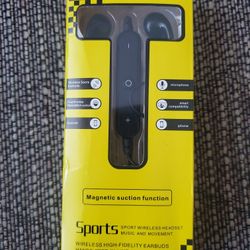 Sports SOUND Stereo Bluetooth  Earbuds - New