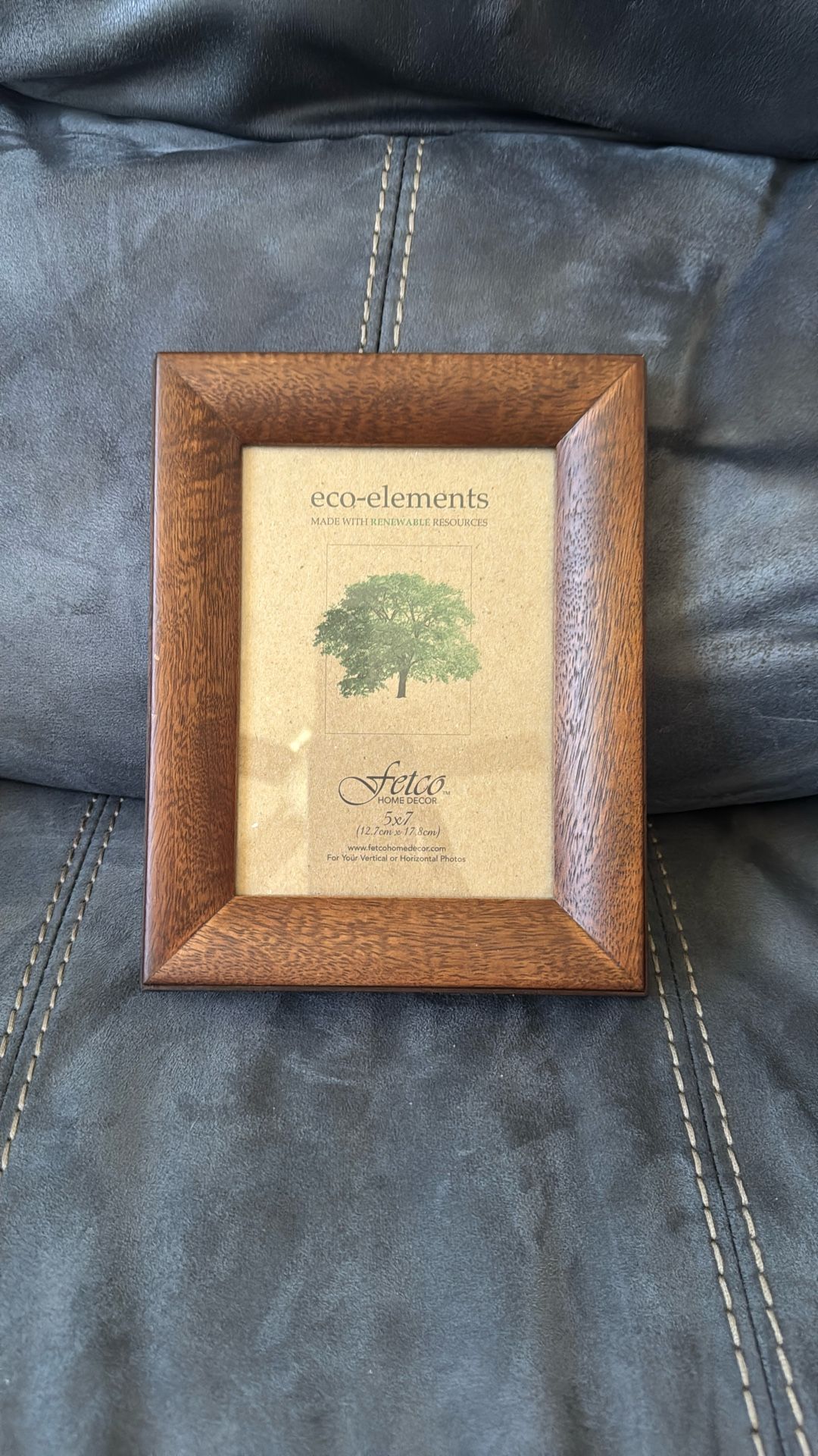 New Fetch Home Decor 5” x 7” Brown Espresso Picture Photo Frame