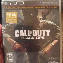 Call Of Duty Black Ops PS3 Sealed!