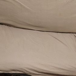 Pre-owned, Like New Black Metal Full Size Futon