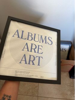 12 Inch Vinyl Album Frames set of 4