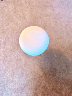 Round Upholstered Ottoman Footstool