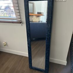 Wall-Mounted Locking Jewelry Cabinet with Mirror – $95 (OBO)