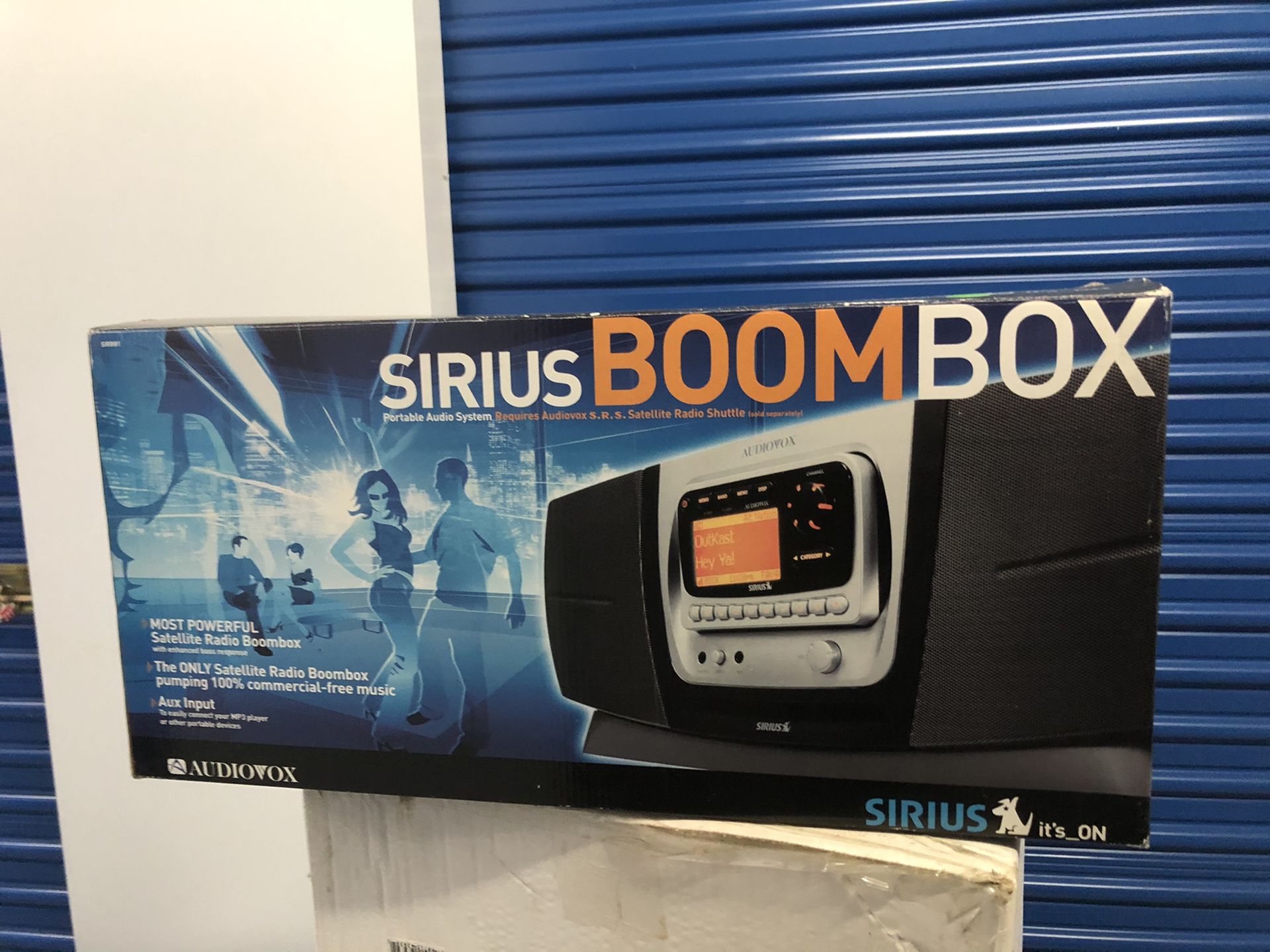 Sirius Boom Box