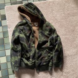 Camouflage Hooded Jacket