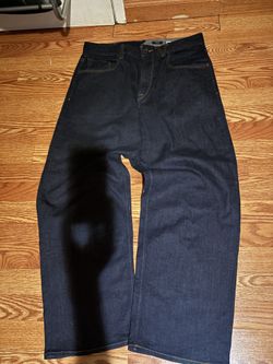 Looser fit dark blue Volcolm jeans