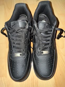 black air force ones 10 and a half