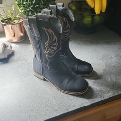 Cowboy Boots Size 1 Big Kid