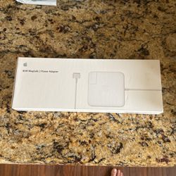 apple mac charger empty box