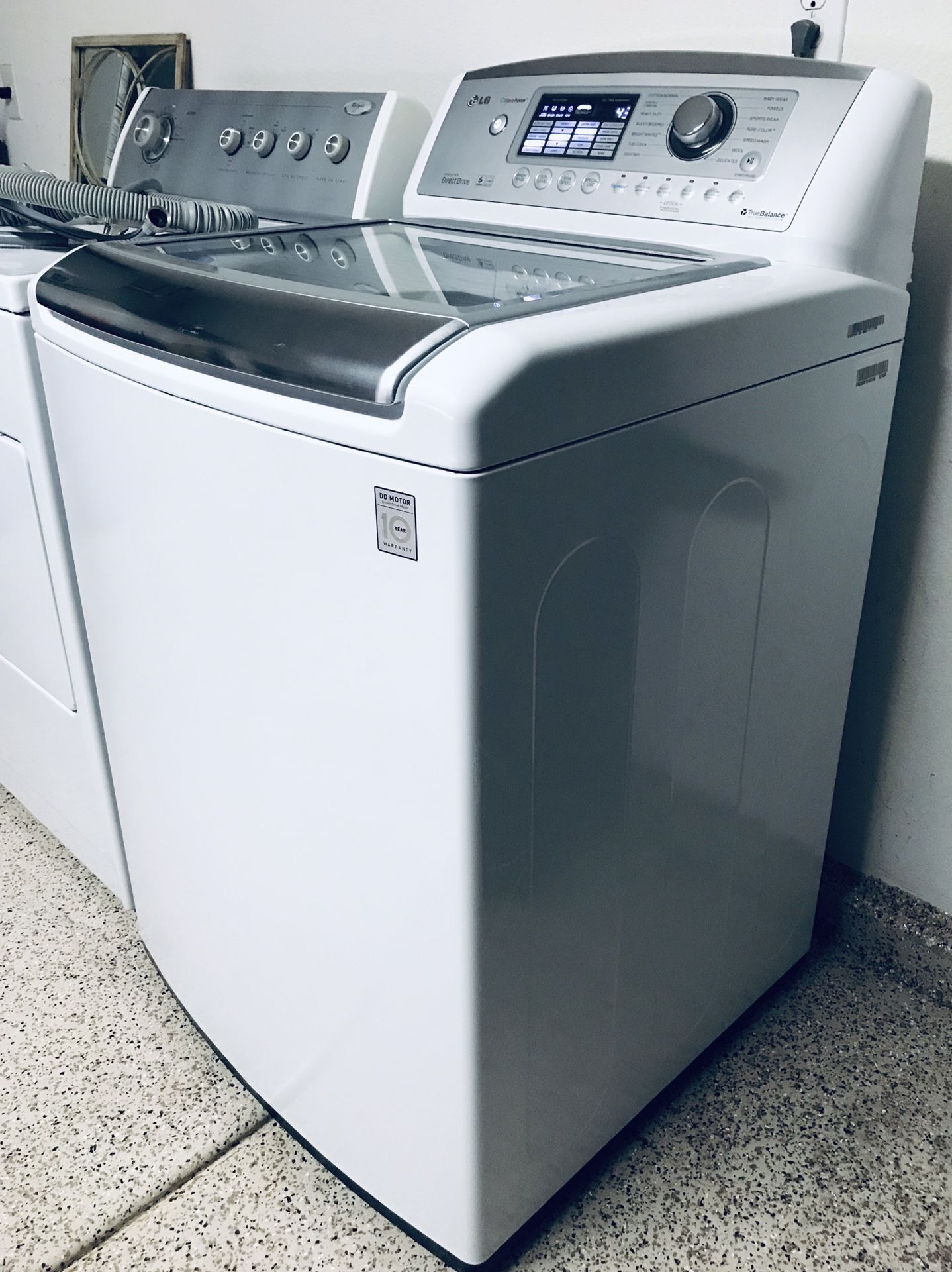 Lg waveforce 2024 true balance washer