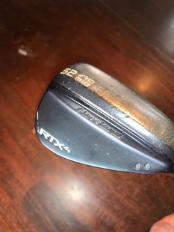 Cleveland RTX BLACK SATIN Wedge Set!!