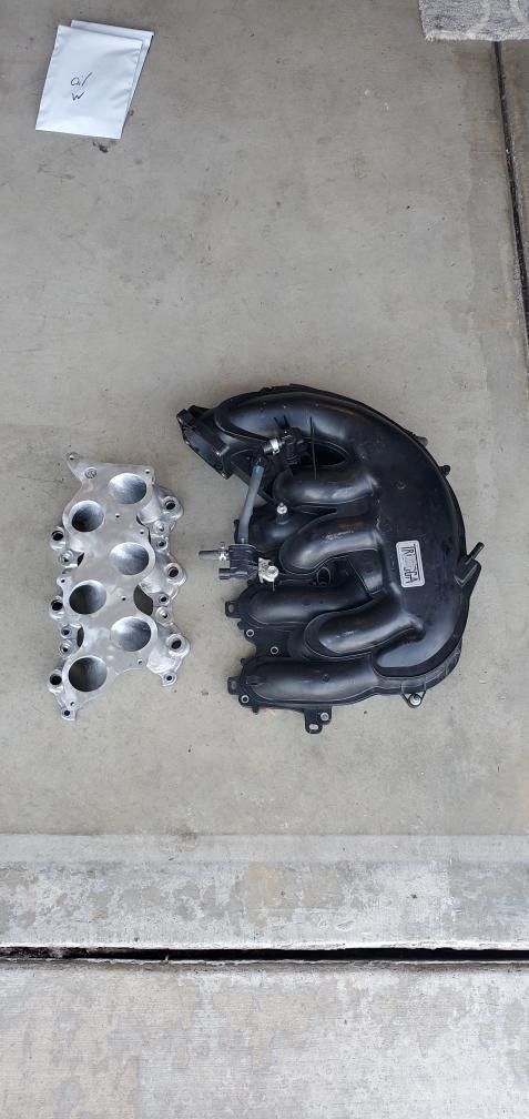 Lexus GS350/IS350 Ported Upper/Lower Manifold, TB, Pulleys.