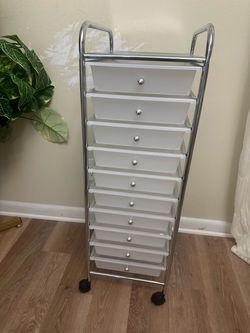 10 Drawer Rolling Cart by Simply Tidy®